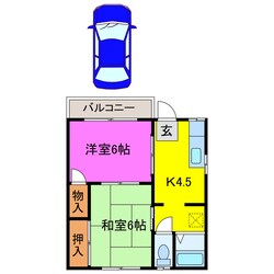 グリーンハイツ（熊谷市上之）の物件間取画像